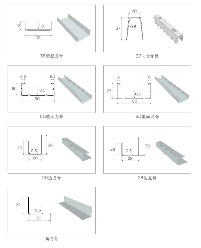 吊顶龙骨
